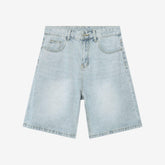 Vintage Washed Casual Denim Jorts - Plugzau